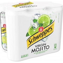 Schweppes VIRGIN MOJITO 33cl (pack de 6)