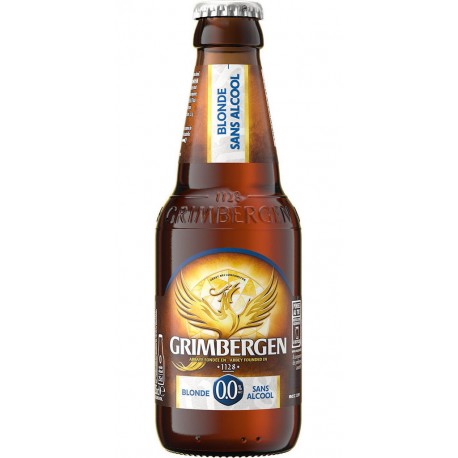 Grimbergen Bière Blonde sans alcool 0.0% 25cl