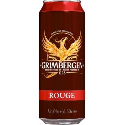 Grimbergen Rouge 6% 50cl (pack de 12 canettes)
