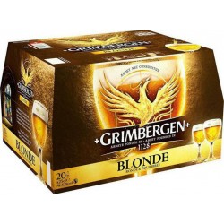 Grimbergen Bière blonde d'Abbaye 6.7% 20 x 25 cl 6.7%vol.