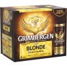 Bières blondes Grimbergen 6X33cl 6.7%vol. (pack de 6)