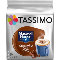 Tassimo Maxwell House Cappucino Choco (lot de 48 capsules)