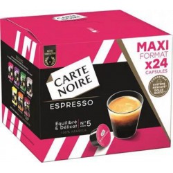 Carte Noire Café capsules Compatibles Dolce Gusto Espresso x24