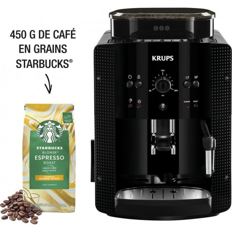 Krups Expresso Broyeur YY4540FD essential noire