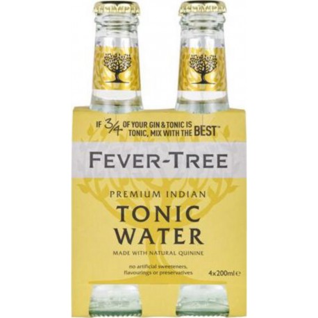 Fever-Tree Boisson gazeuse Fever Tree Tonic Water 4x20cl (pack de 4)