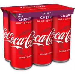 Coca-Cola Cherry Cerise  33cl (pack de 6)