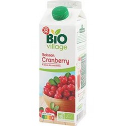 Bio Village Cranberry 1L