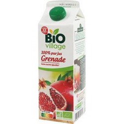 Bio Village 100% pur jus de Grenade 1L