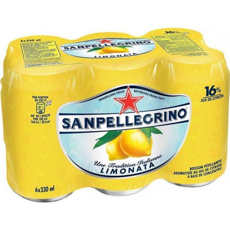 San Pellegrino Citron 33cl (pack de 6)