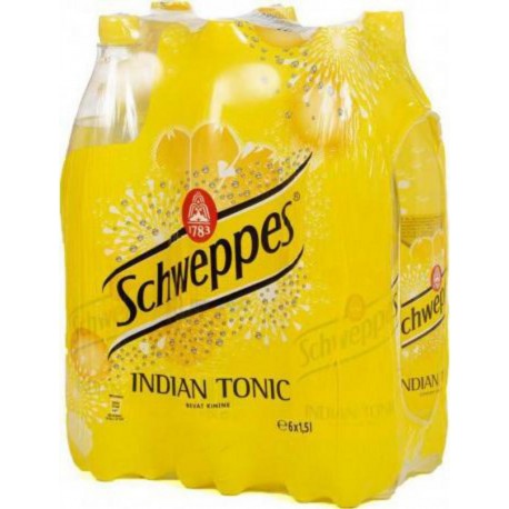 Schweppes Indian Tonic 1,5L (pack de 6)
