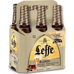 Leffe Bière blonde 6 x 33 cl 6.6%vol. (pack de 6)