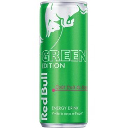 Boisson énergisante Red Bull Fruits du Dragon 25cl Green Edition