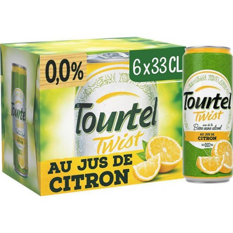 Tourtel Twist citron 6X33cl (pack de 6)