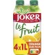 JOKER LE FRUIT Orange sans pulpe 1L (pack de 4)