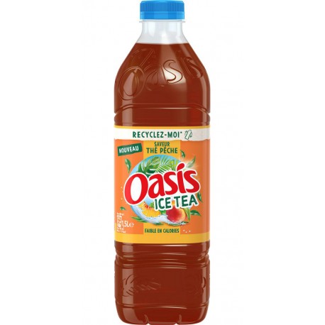 Thé glacé Oasis Saveur Pêche 1,5L