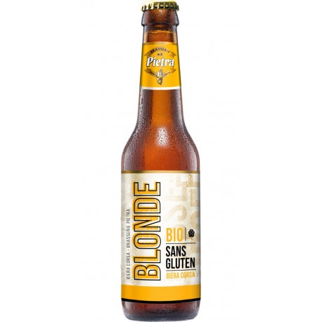 PIETRA Bière blonde corse bio sans gluten 5,5% bouteille 33cl