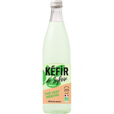 DE SYLVIE Kéfir thé vert bio 50 cl