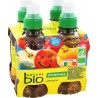 NATURE BIO Nectar pomme bio sans sucres ajoutés bouchon sport 4 x 20 cl