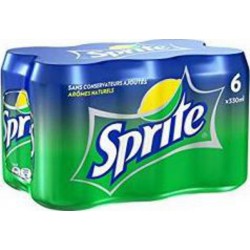 Soda Sprite Canette 6x33cl (pack de 6)