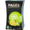 Pages Thé Vert Citron Citron Vert Bio 20 sachets (lot de 3)