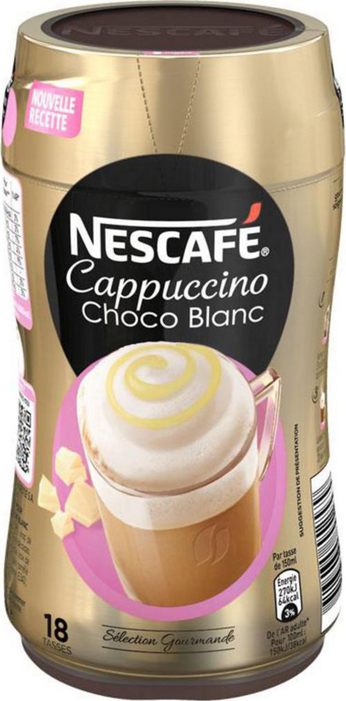 Nescafé Cappuccino Choco Blanc 270g 