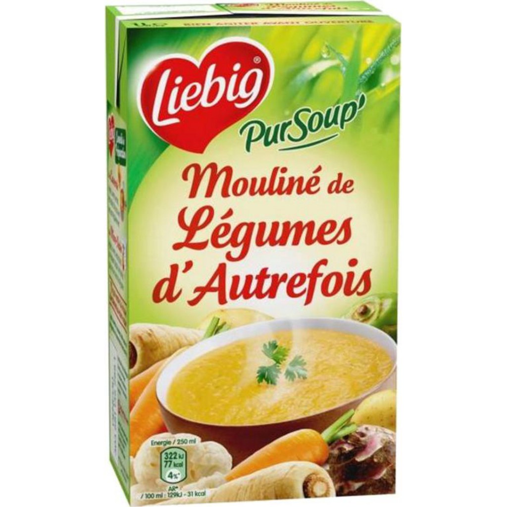 Liebig - Soupe mouliné légumes du potager (75cl) commandez en ligne avec  Flink !