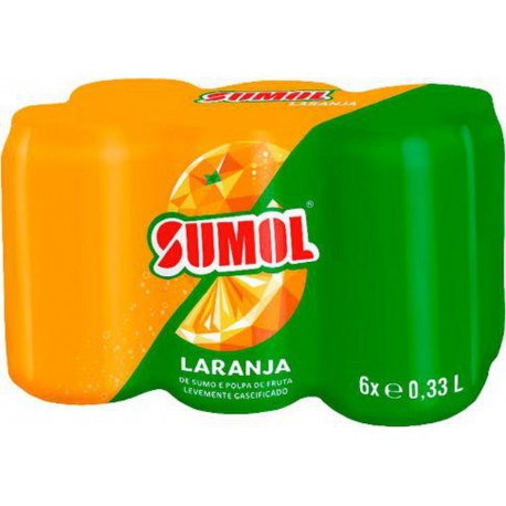 Sumol Orange 33cl (pack de 6)