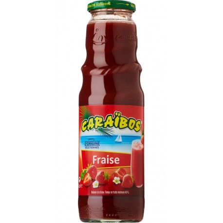 Caraïbos Nectar Fraise 75cl