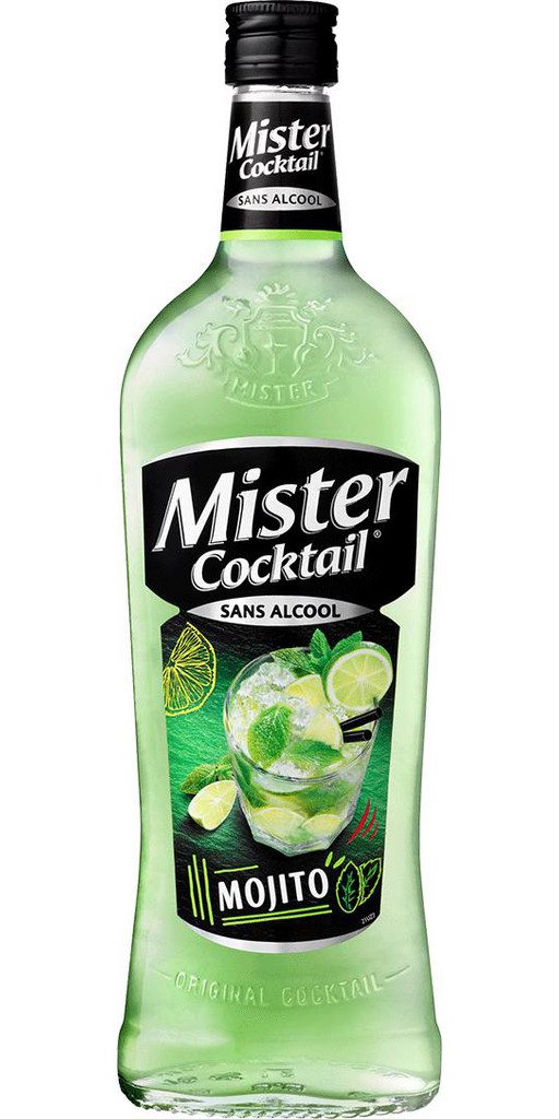 Livraison à domicile Mister Cocktail Apéritif sans alcool Mojito, 75cl