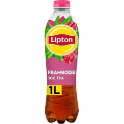 Lipton Ice Tea saveur Framboise 1L (lot de 15)