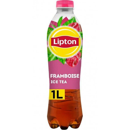 Lipton Ice Tea saveur Framboise 1L (lot de 15)