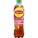 Lipton Ice Tea Framboise & Fleur de Cerisier 1L (lot de 18)