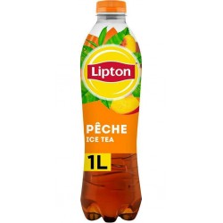 Lipton Ice Tea saveur Pêche 1L (lot de 6)