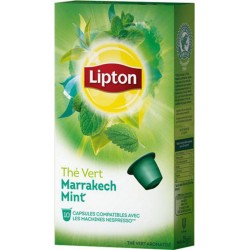 Lipton Thé Vert Marrakech Mint Nespresso x10 (lot de 30 capsules)