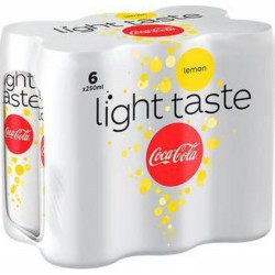 Coca-Cola Light Taste Lemon 25cl (pack de 6)