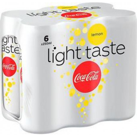 Coca-Cola Light Taste Lemon 25cl (pack de 6)