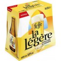 Leffe Bière Blonde La légère 5% 6 x 25 cl 5%vol. (pack de 6)