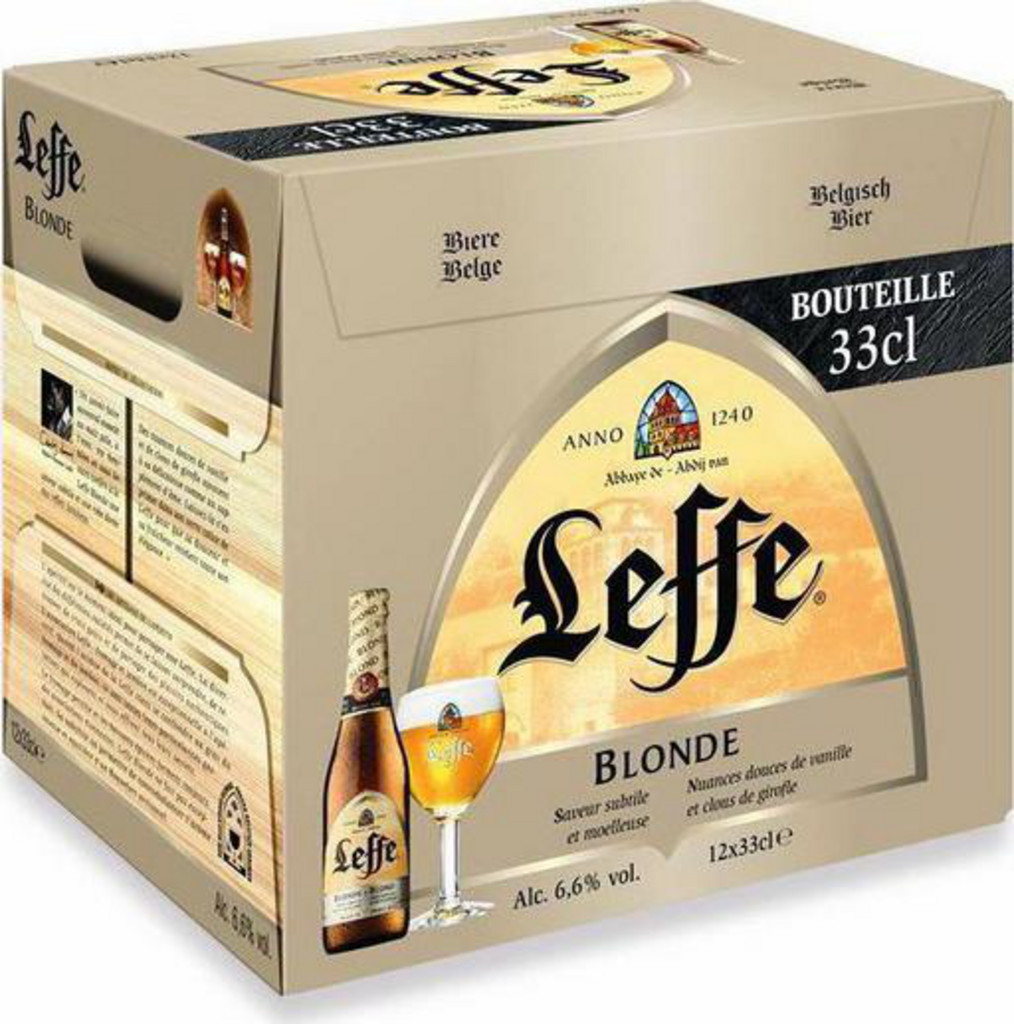 Bière blonde LEFFE