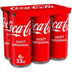 Coca-Cola Original 6x33cl (pack de 6)