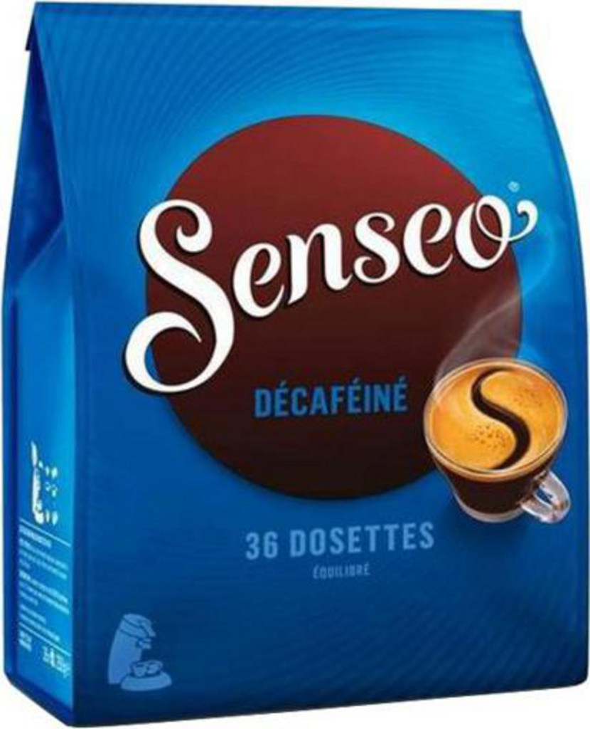 Dosette de Café SENSEO Décaféiné Lot de 16