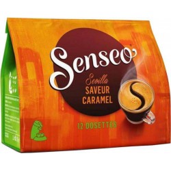 Douwe Egberts Senseo Sevilla Caramel (lot de 48 dosettes)