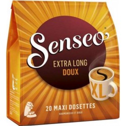 Senseo Doux Extra Long (lot de 60 dosettes)