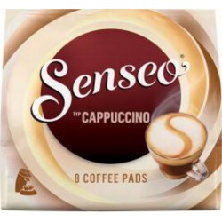 SENSEO Café Cappuccino Coffee Pads x8 (lot de 4 soit 32 dosettes)