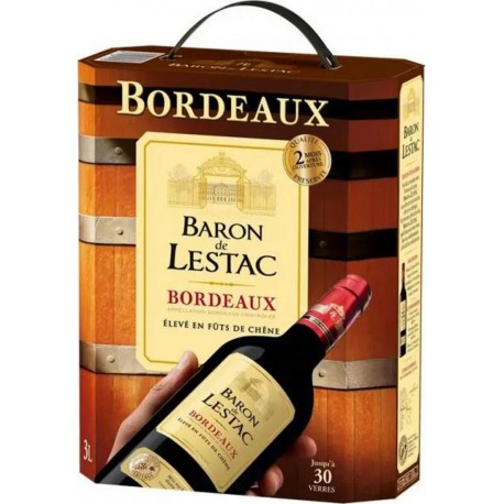 baron de lestac Bordeaux Rouge 3L