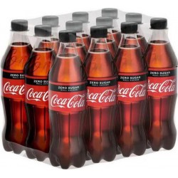 Coca-Cola Zero 50cl (lot de 2 packs de12 soit 24 canettes)