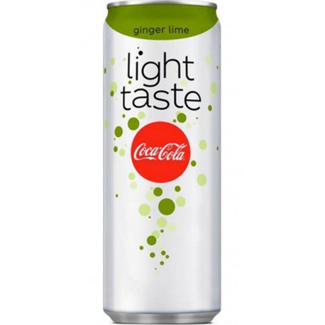 Coca-Cola Light Taste Citron Vert Gingembre 25cl (pack de 24)