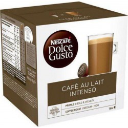 Dolce Gusto Café au Lait Intenso (lot de 64 capsules) (lot de 4)