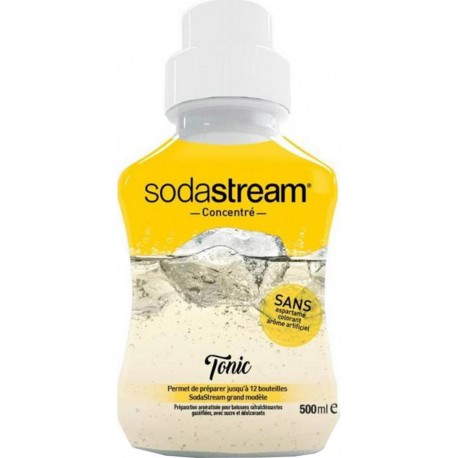 Sodastream Concentré Saveur Tonic 500ml (lot de 8)