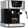 Klarstein arabica cafetière expresso 1050W 15 bars 1,5L commande tactile inox