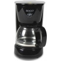 NC Cafetière électrique goutte à goutte pour 4 tasses, 650w, 0,6 l, caf-ss-5655, couleur noire - sogo caf-ss-5655 CAF-SS-5655